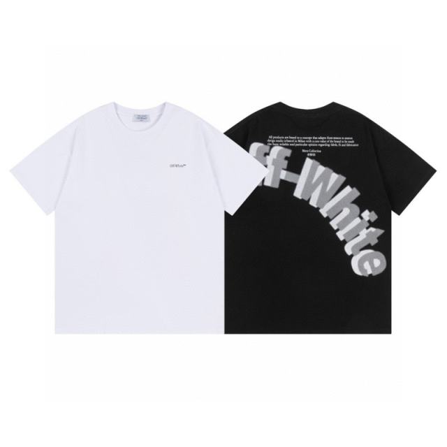 OW 25SS T-Shirt (Black/White)