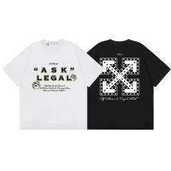 OW 25SS T-Shirt (Black/White)