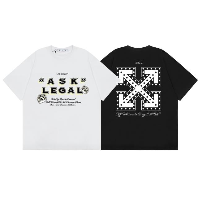 OW 25SS T-Shirt (Black/White)