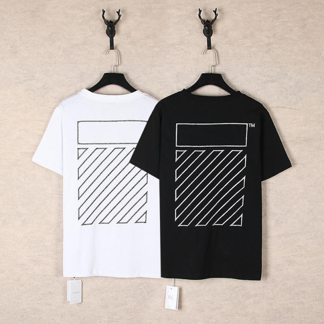 OW 25SS T-Shirt (Black/White)