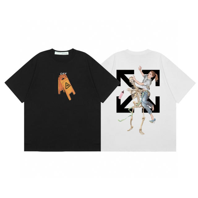 OW 25SS T-Shirt (Black/White)