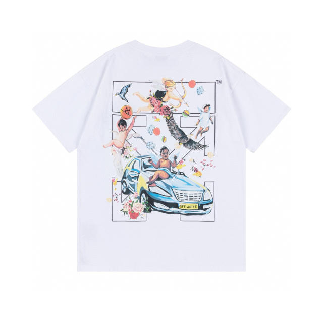 OW 25SS T-Shirt (Black/White)