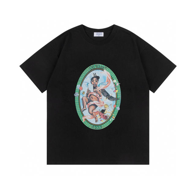OW 25SS T-Shirt (Black/White)