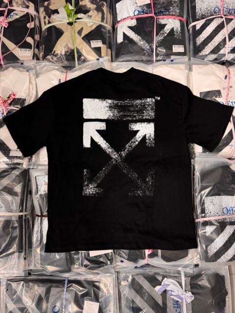 1:1 Top Quality OW Spray Ink Arrow T-Shirt