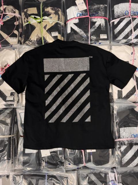 1:1 Top Quality OW Rhinestone T-Shirt