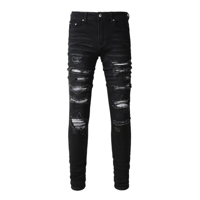 Amir* Destroy Patch Jeans