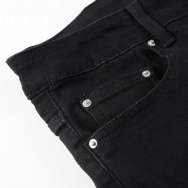 Amir* Destroy White Patch Jeans