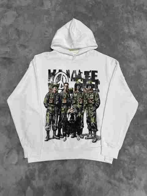 Vale Forever Soldiers and police dogs Printed Hoodie