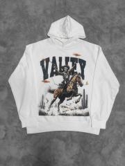 Vale Forever Skeleton cowboy Printed Hoodie