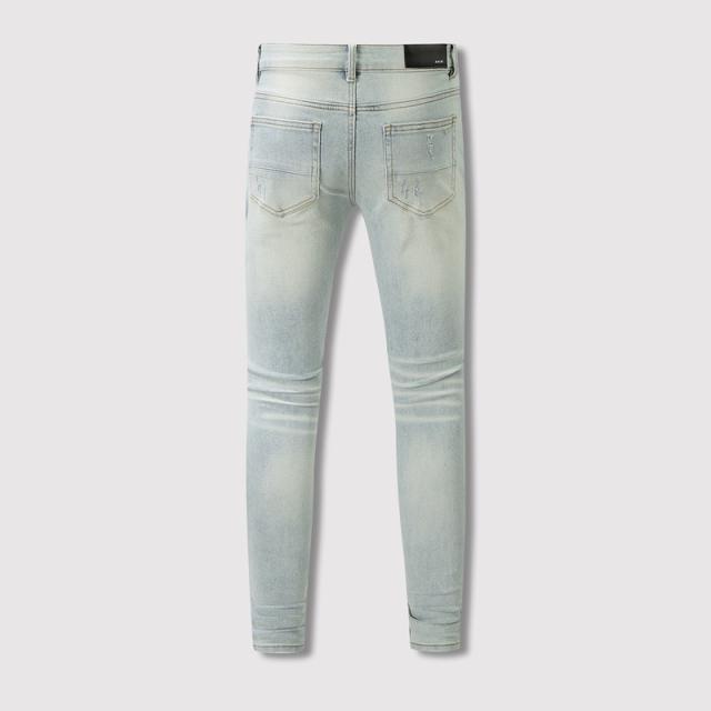 Amir* Blue Patch Jeans