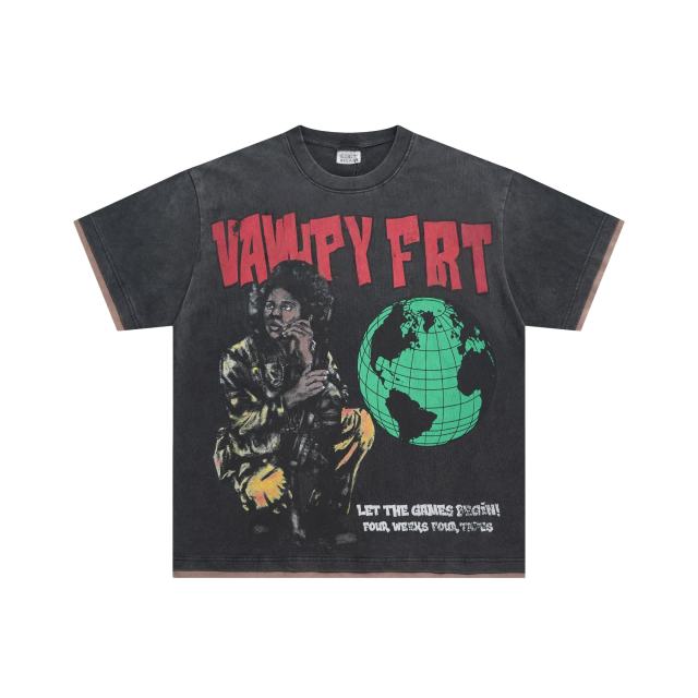 Vale Forever Hunter globe Print Tee