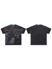 28209012 King Of Pop Printed Washed Version Tee