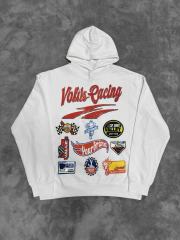 Vale Forever Racing Badge Printed Hoodie