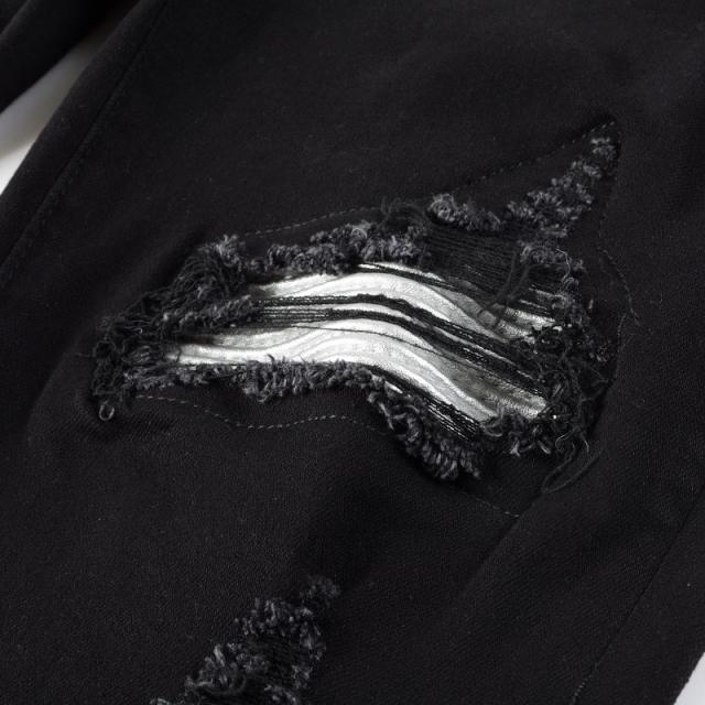 Amir* Destroy White Patch Jeans