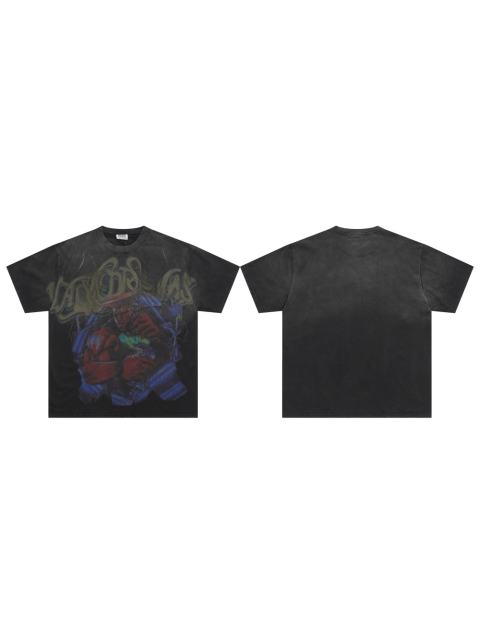 Vale Forever Bald muscle man Print Tee