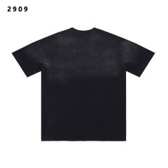 Gradient Letter Print Washed Version Tee 28756484