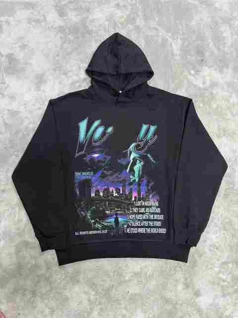 Vale Forever THE WORLD ENDED Printed Hoodie
