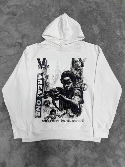 Vale Forever Military Worldwide Printed Hoodie