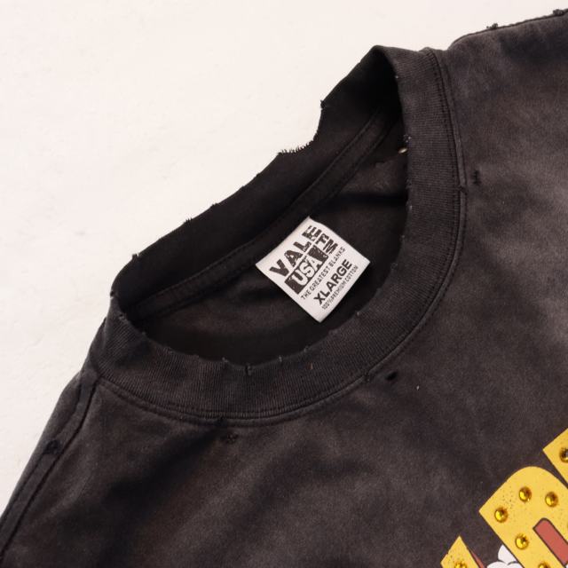 Absurd Cartoon Print Washed Version Tee 2 colors 28758556