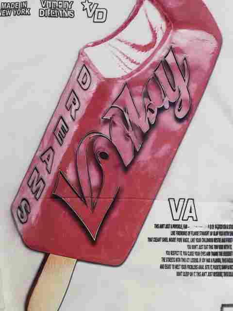 Vale Forever Pink Popsicle Printed Hoodie