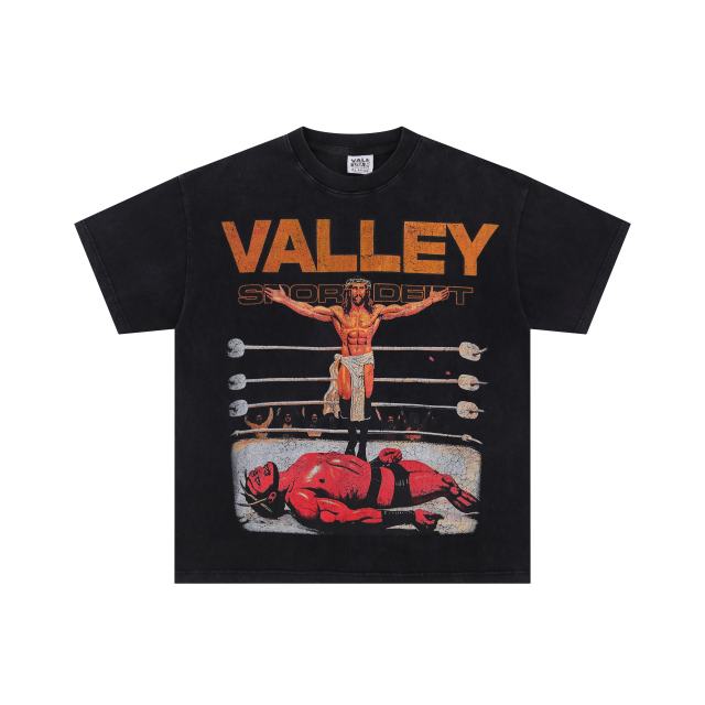 Vale Forever Boxer Printed Washed Version Tee