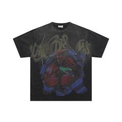 Vale Forever Bald muscle man Print Tee