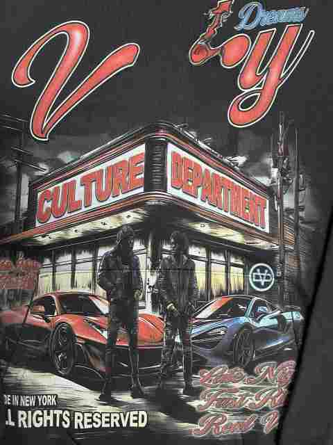 Vale Forever Culture Department Printed Hoodie