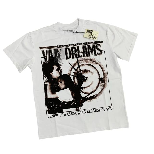 Vale Forever Starry angel Printed Washed Version Tee