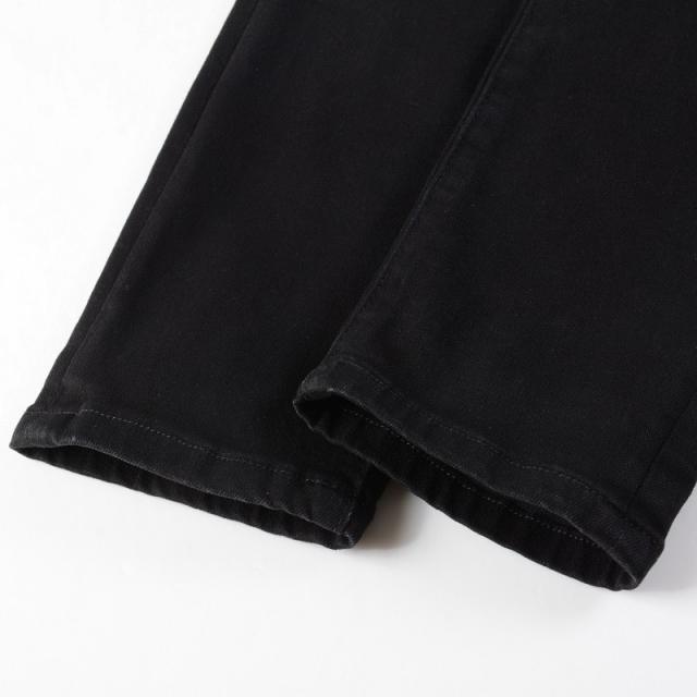 Amir* Destroy White Patch Jeans