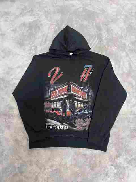 Vale Forever Culture Department Printed Hoodie