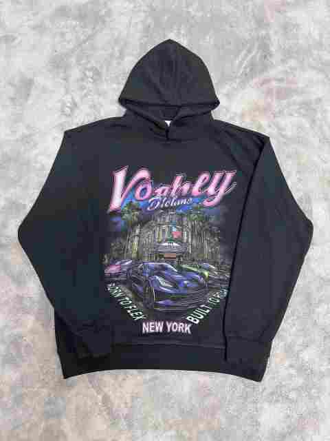 Vale Forever Born to flex Built to roma Printed Hoodie