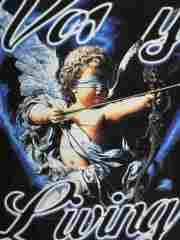 Vale Forever Blindfolded archery angel Printed Hoodie