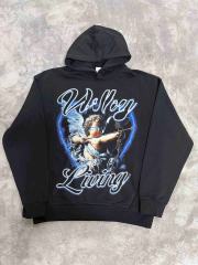 Vale Forever Blindfolded archery angel Printed Hoodie