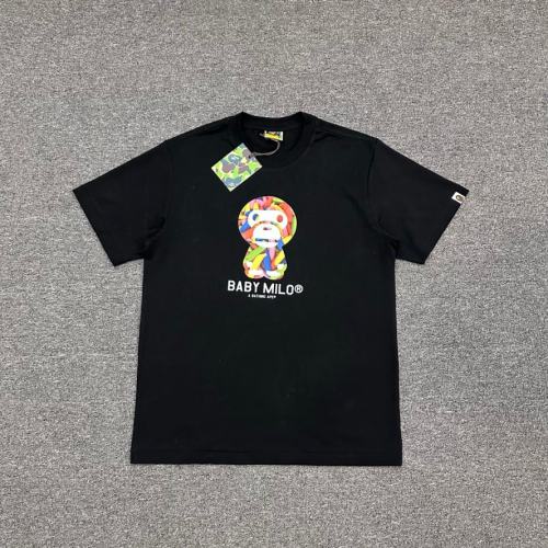 1:1 Quality Bape A Bathing MiloT-Shirt Black White