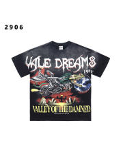 Robot Flying Dragon Printed Washed Version Tee 28757614