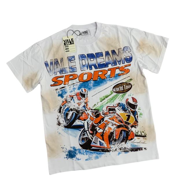 Vale Forever Racing Printed Washed Version Tee