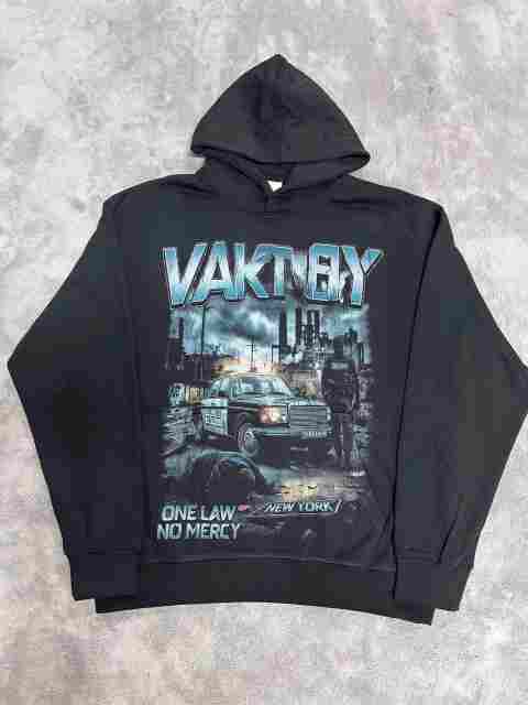 Vale Forever ONE LAW NO MERCY Printed Hoodie