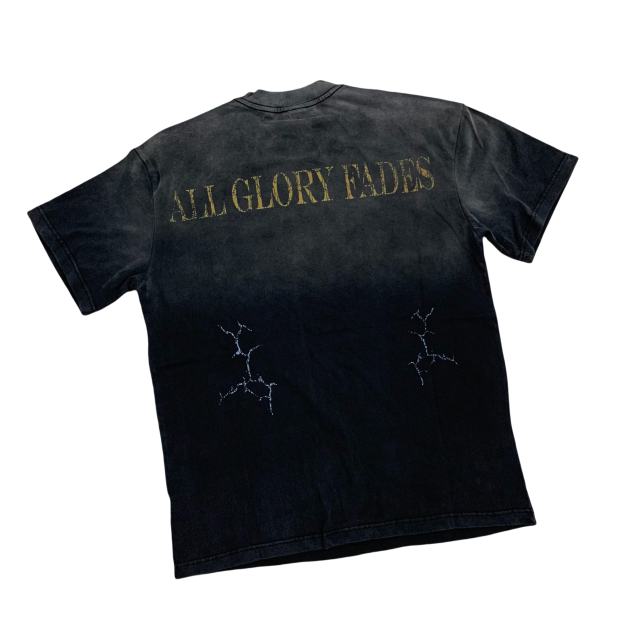 28219106 Dog and Basketball Printed Washed Version Tee