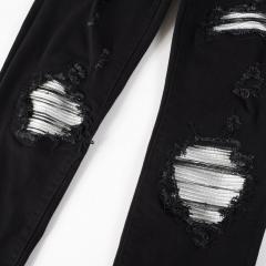 Amir* Destroy White Patch Jeans