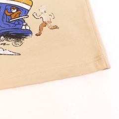 Absurd Cartoon Print Washed Version Tee 2 colors 28758556