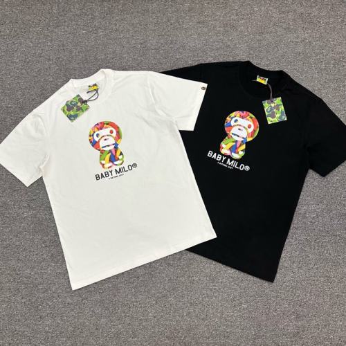 1:1 Quality Bape A Bathing MiloT-Shirt Black White