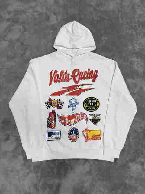 Vale Forever Racing Badge Printed Hoodie