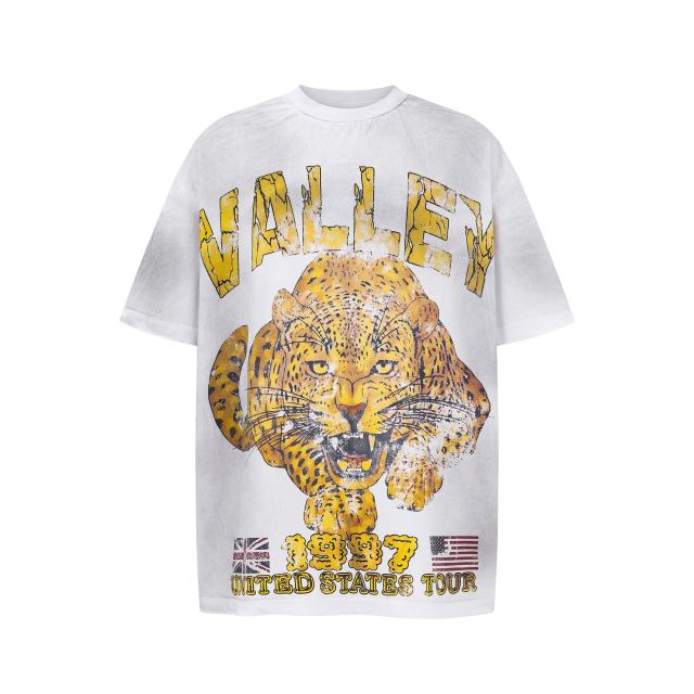 Vale Forever Leopard Print Washed Version Tee