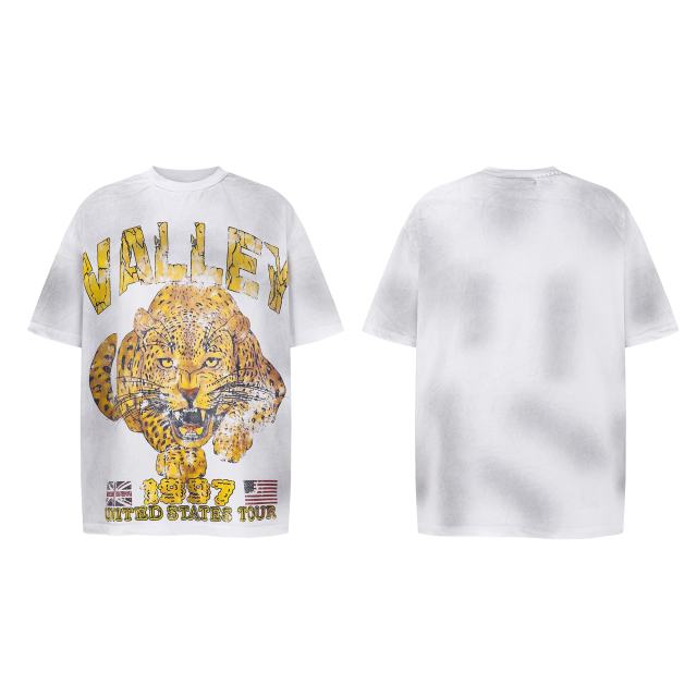 Vale Forever Leopard Print Washed Version Tee