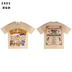 Absurd Cartoon Print Washed Version Tee 2 colors 28758556