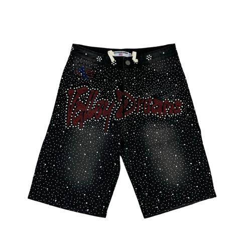 Vale Forever Iced Out Jorts Jean Shorts