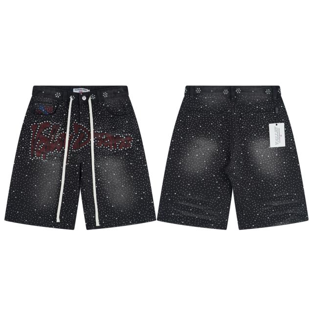 Vale Forever Iced Out Jorts Jean Shorts