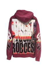 Skeleton Robot Print Washed Hoodie 2 colors 28696536