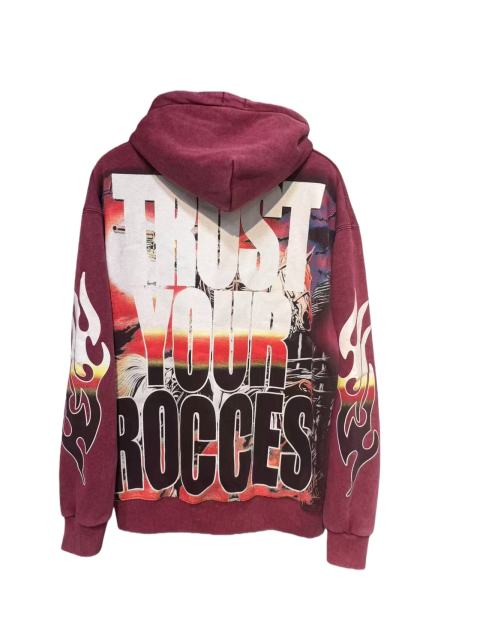 Skeleton Robot Print Washed Hoodie 2 colors 28696536
