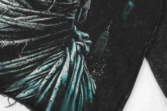 Wear Holy Images Print Washed Hoodie 2 colors 28696539